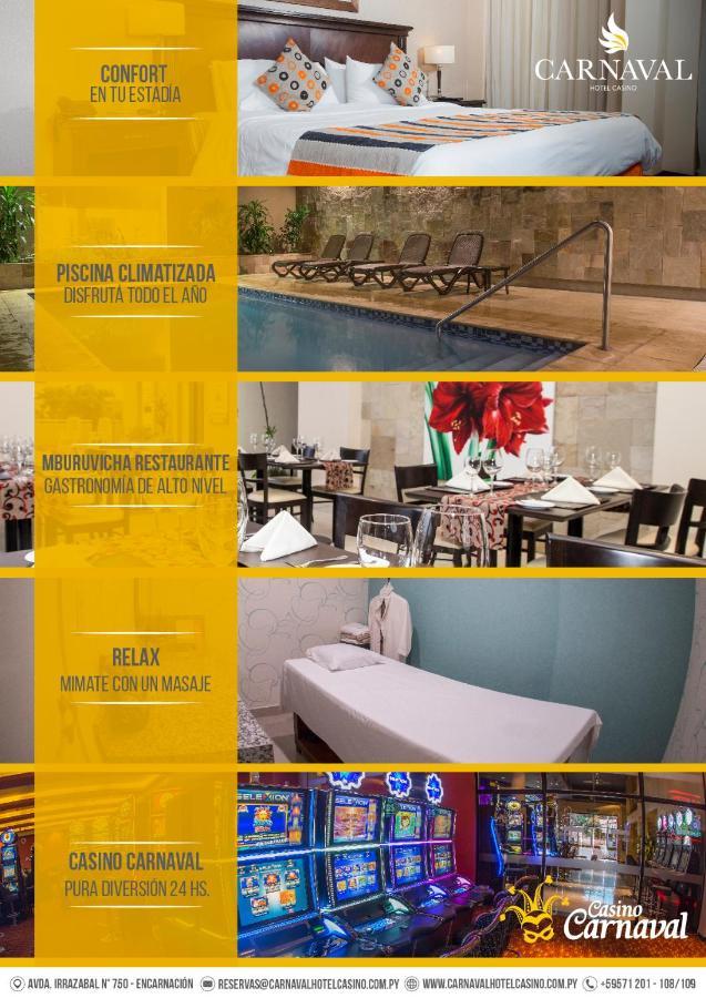 Carnaval Hotel Casino Энкарнасьон Экстерьер фото Hotel